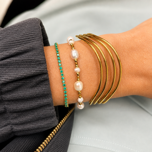 Ava Gold Cuff Bracelet