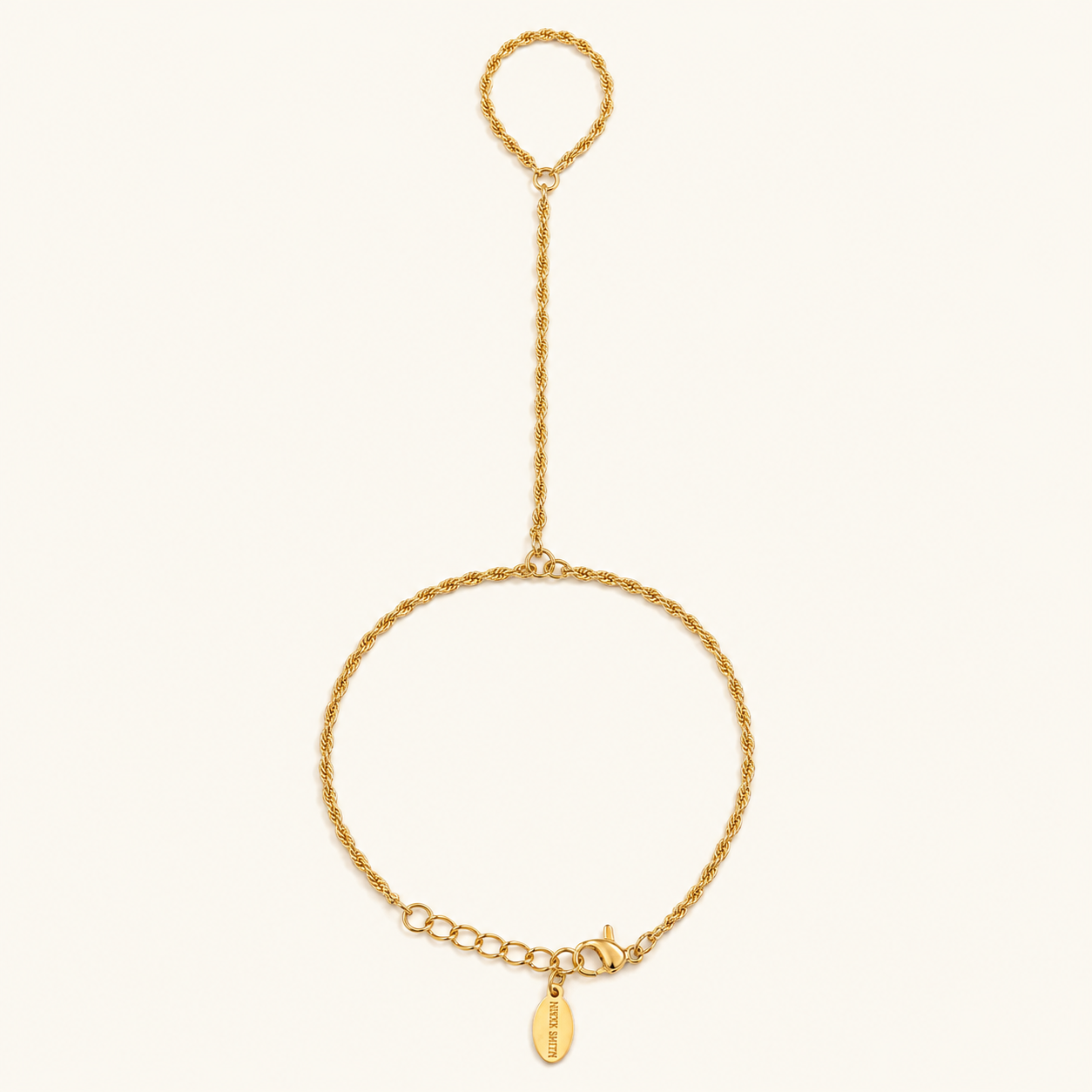 Golden Rope Hand Chain