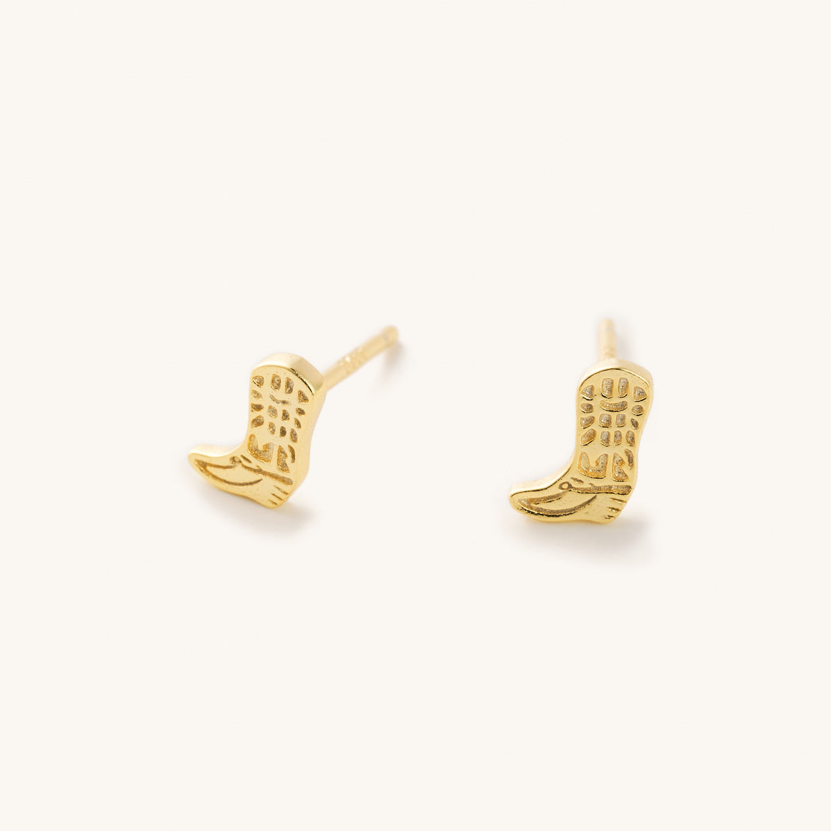 Cowboy Boot Stud Earrings Nikki Smith Designs
