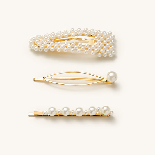 3 Pack Pearl Hair Pins