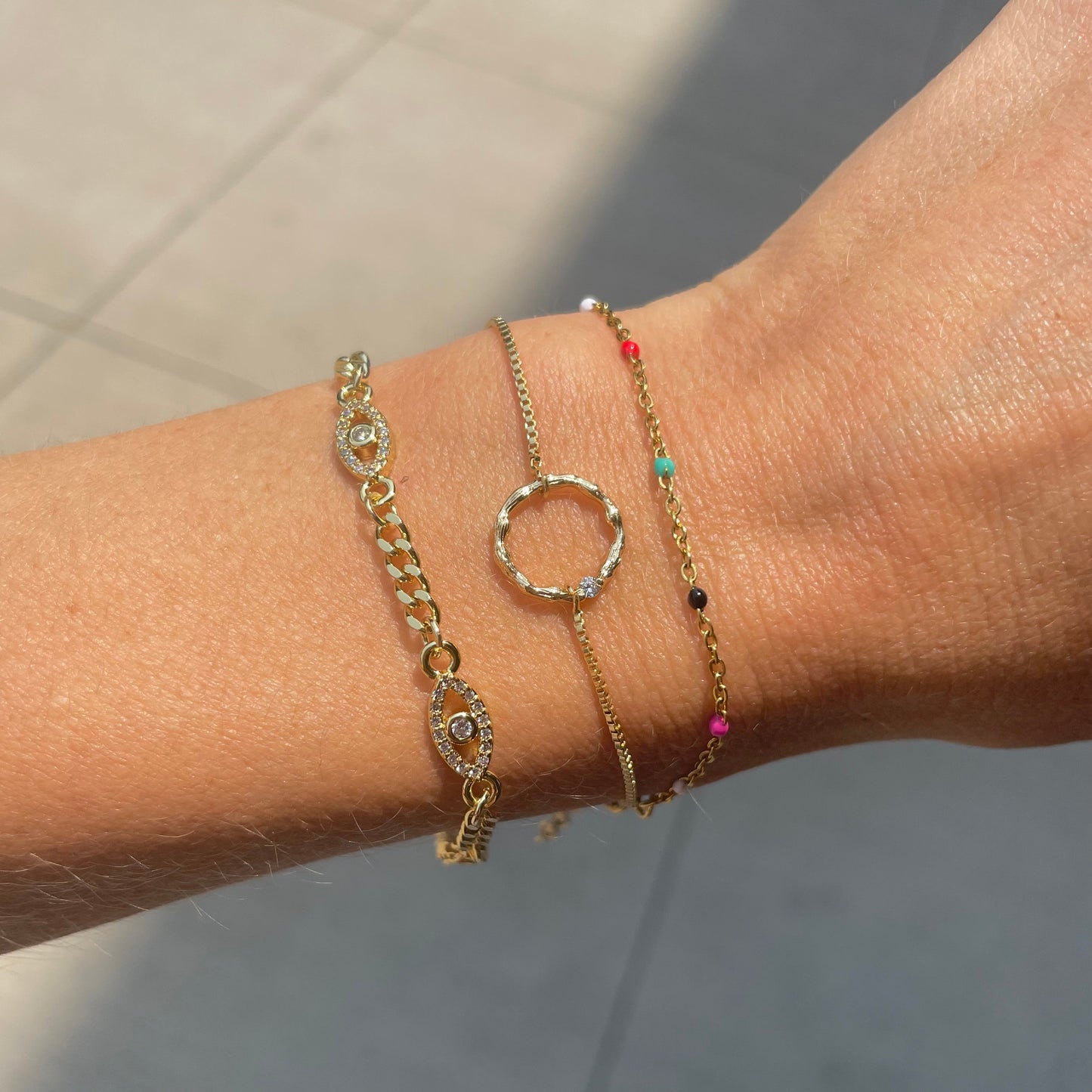 Felix Multi Bead Bracelet - Nikki Smith Designs
