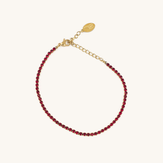 Birthstone Micro Tennis Bracelets