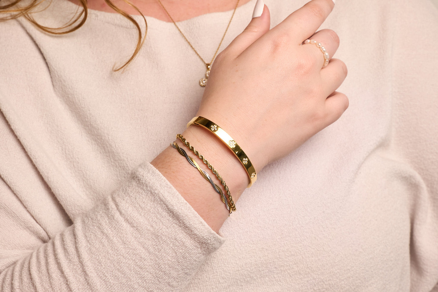 Golden Rope Bracelet