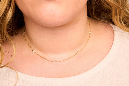 Kai Gold Choker-Waterproof