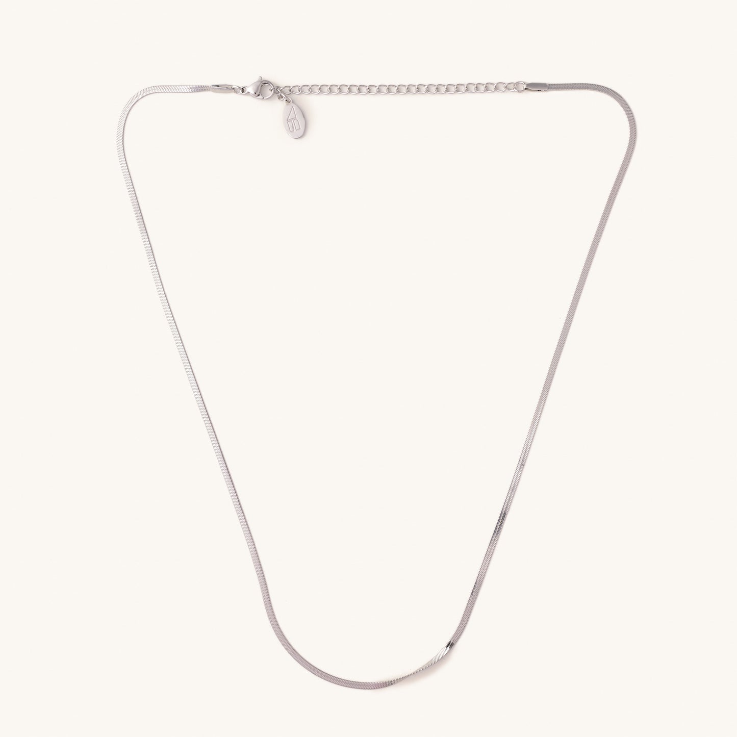 Silver Micro Herringbone Set