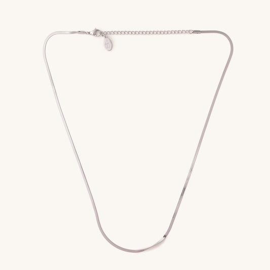 Silver Micro Herringbone Set