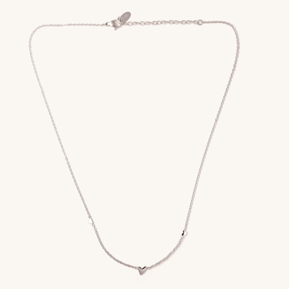 ◇Hei◇ alice heart pendant necklace [正規品/関税込] Heart Alice In Wonderland Love Jewelry Silvery Pendant