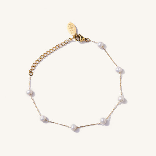 Camille Pearl Set- Gold