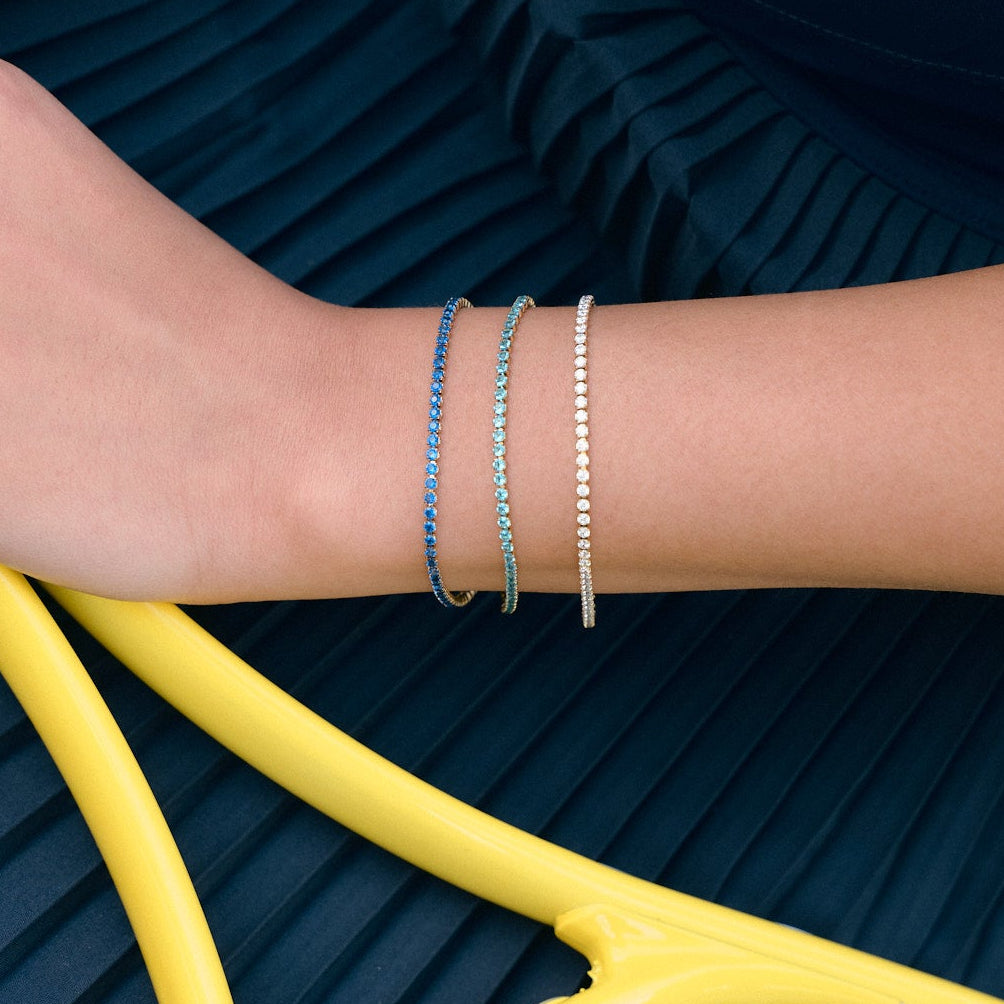 Birthstone Micro Tennis Bracelets
