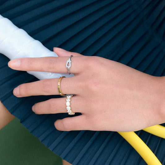 Skinny Corinne Ring- Gold