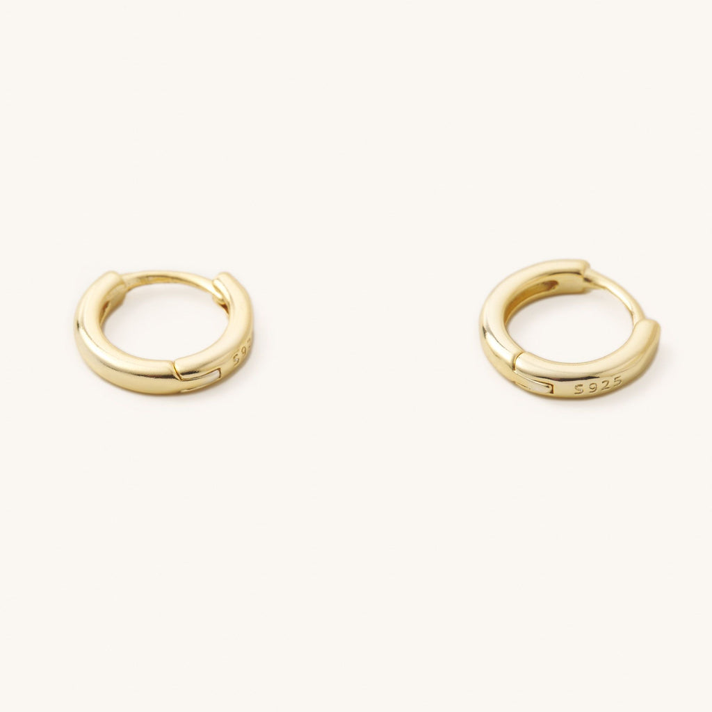 small gold hoop earrings 