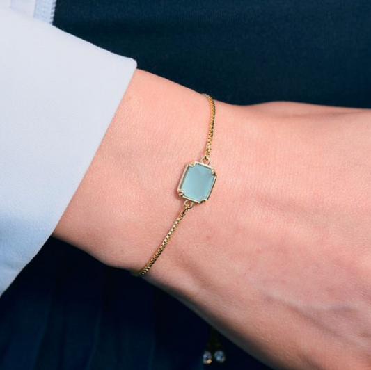 Liv Amazonite Slider Bracelet