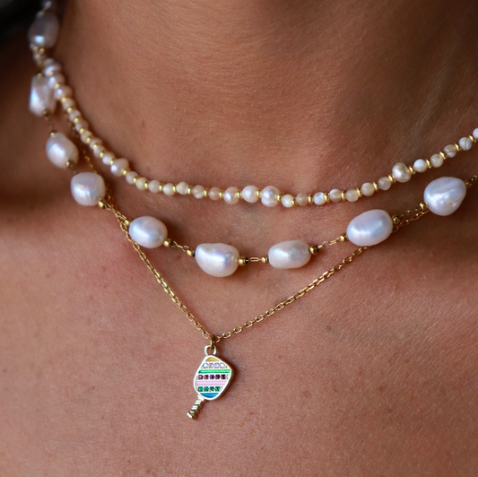 Pickleball Paddle Necklace