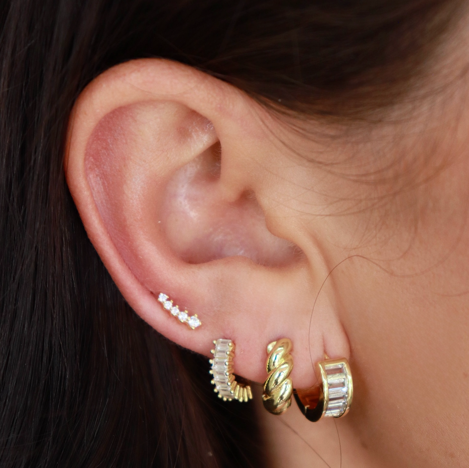 Tully Bar Micro Studs
