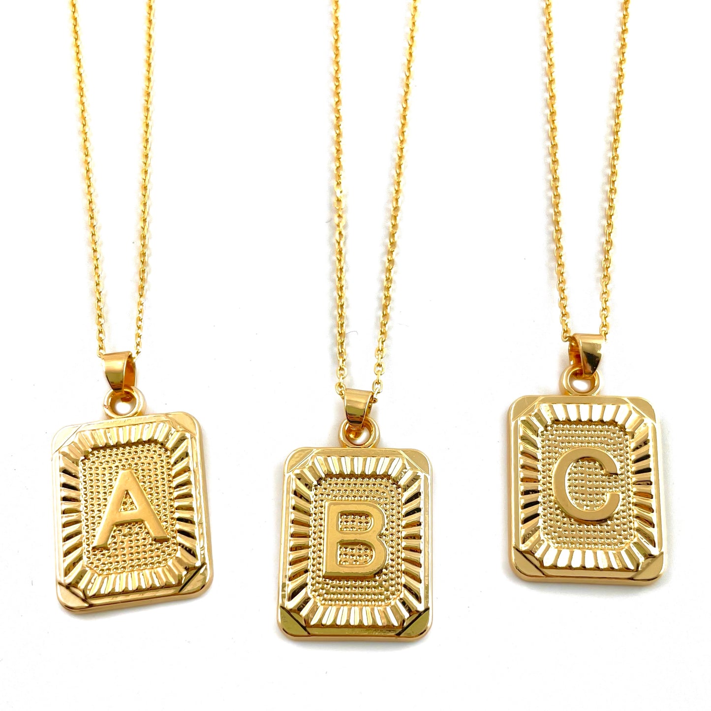 Initial Charm Necklaces - Nikki Smith Designs