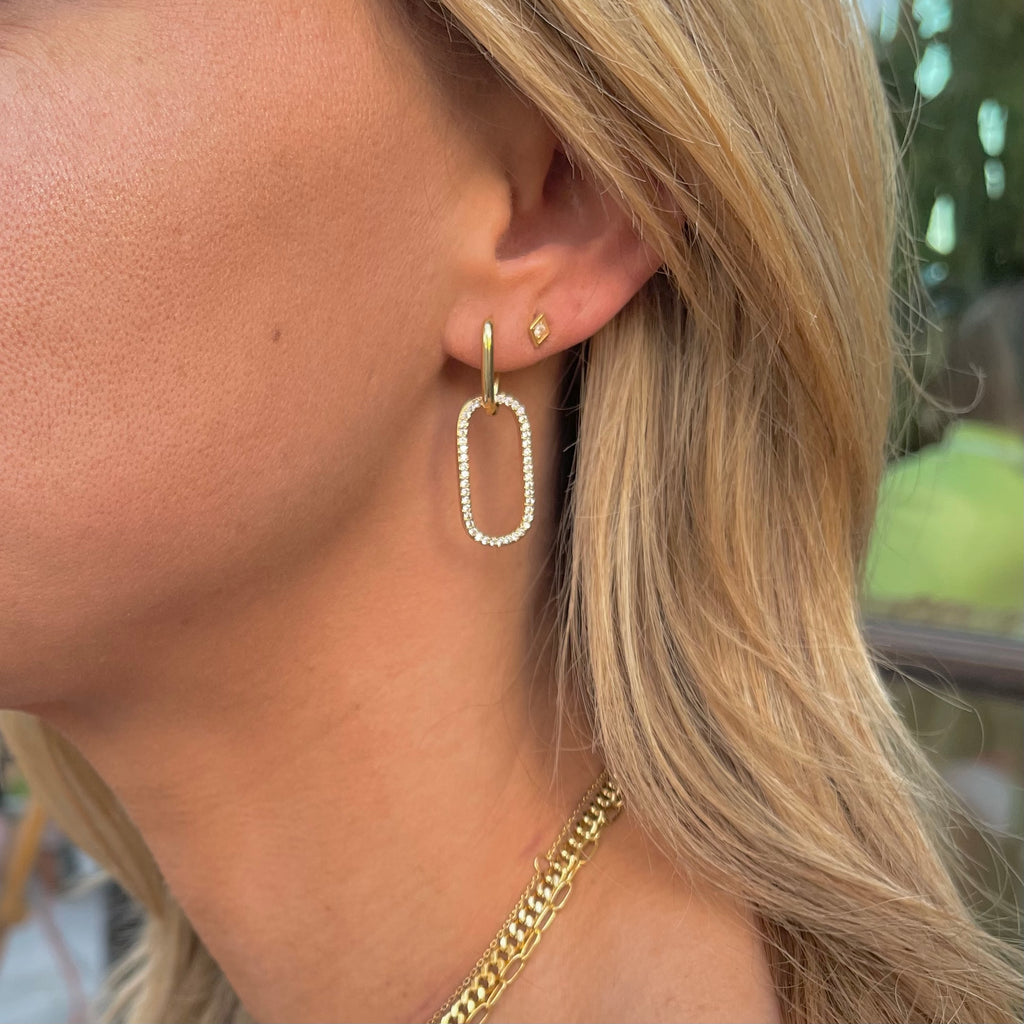 Zoey Link Earrings - Nikki Smith Designs 