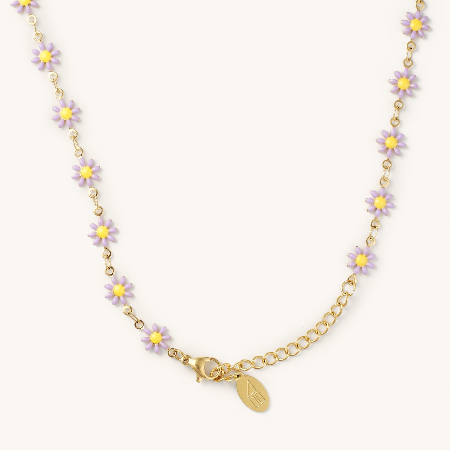 Lilac Daisy Choker - Nikki Smith Designs