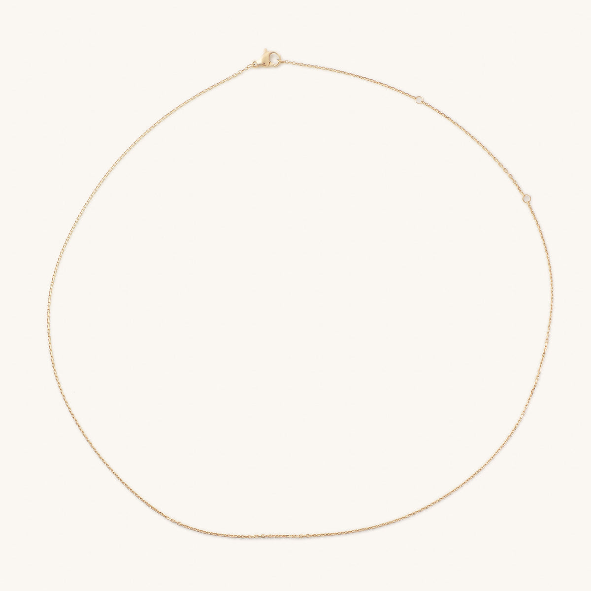 NEIGHBORHOOD GOLD PLAIN NECKLACE