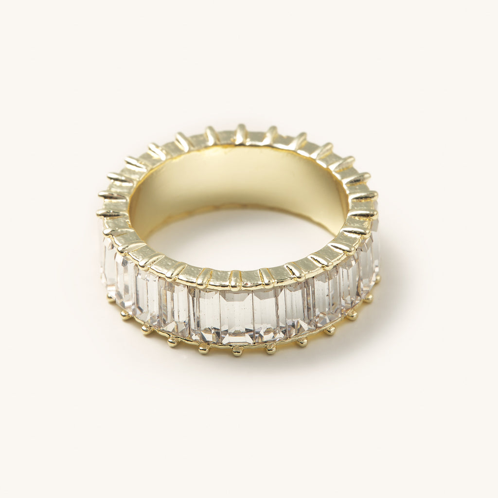 Crystal Shimmer Ring - Nikki Smith Designs 