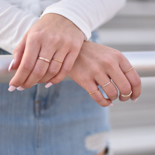 Stackable Sterling Ring - Nikki Smith Designs