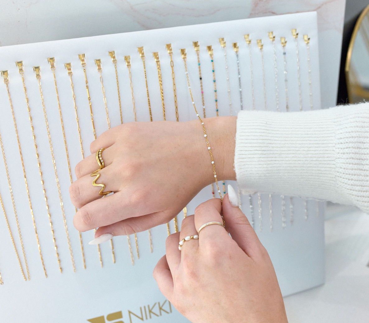 Gold-Filled Permanent Jewelry Chains – Nikki Smith Designs