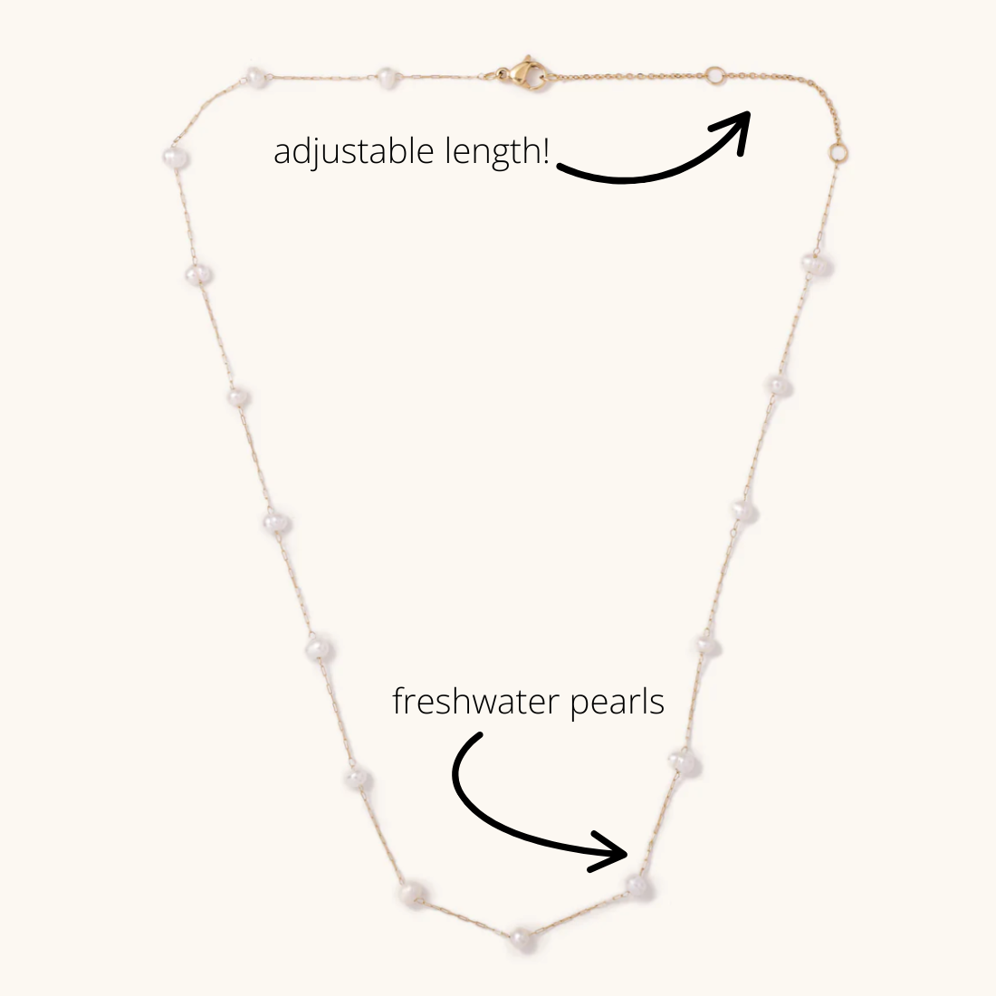 Camille Pearl Necklace