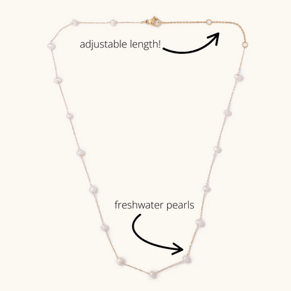 Camille Pearl Necklace
