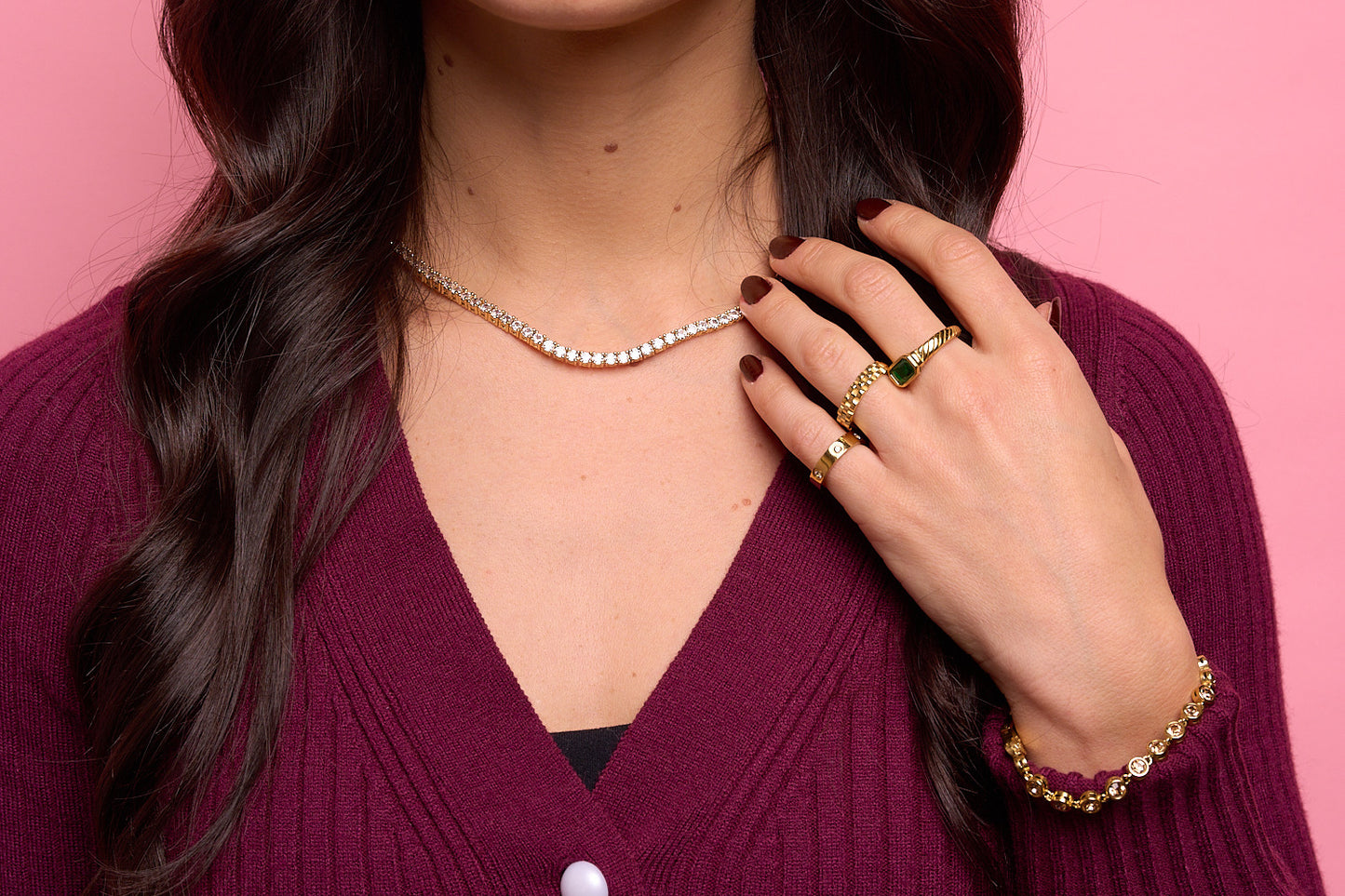 Gigi Tennis Necklace