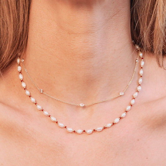 Priscilla Pearl Necklace
