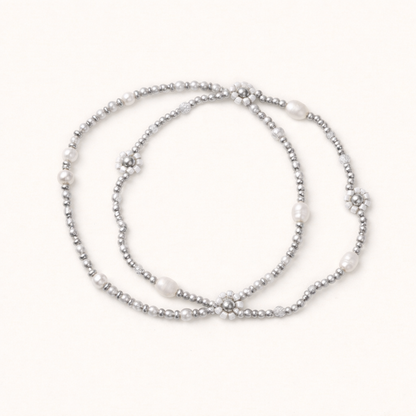 Gabby Silver Bracelet Set