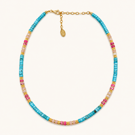 Yasmine Beaded Necklace