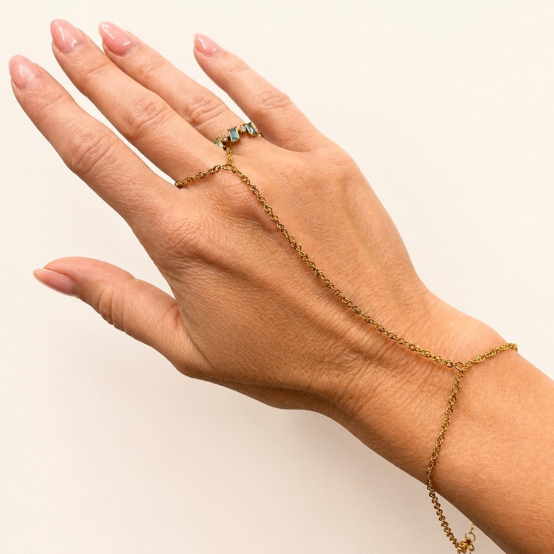 Golden Rope Hand Chain