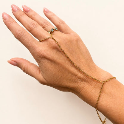 Golden Rope Hand Chain