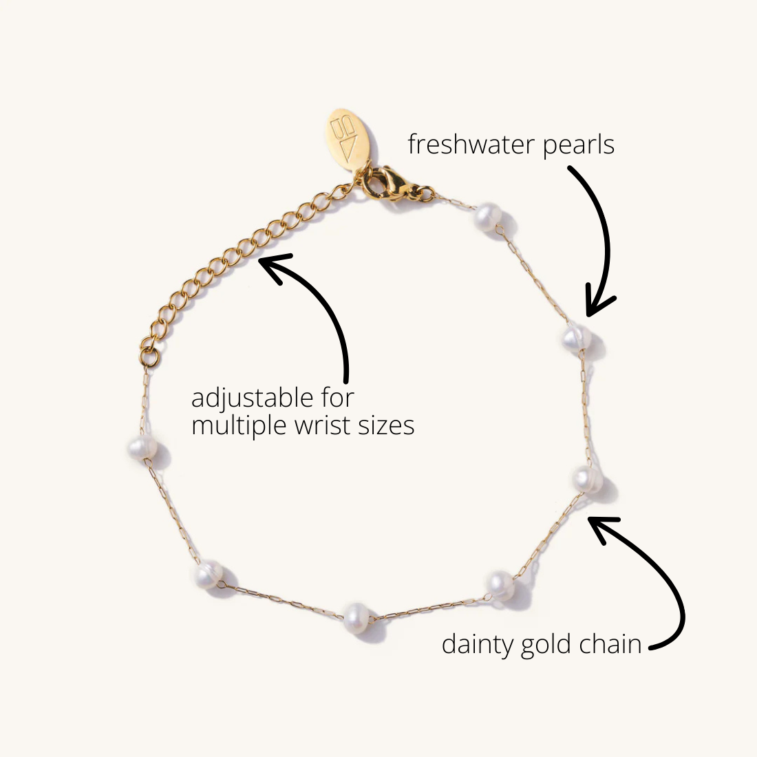 Camille Pearl Bracelet