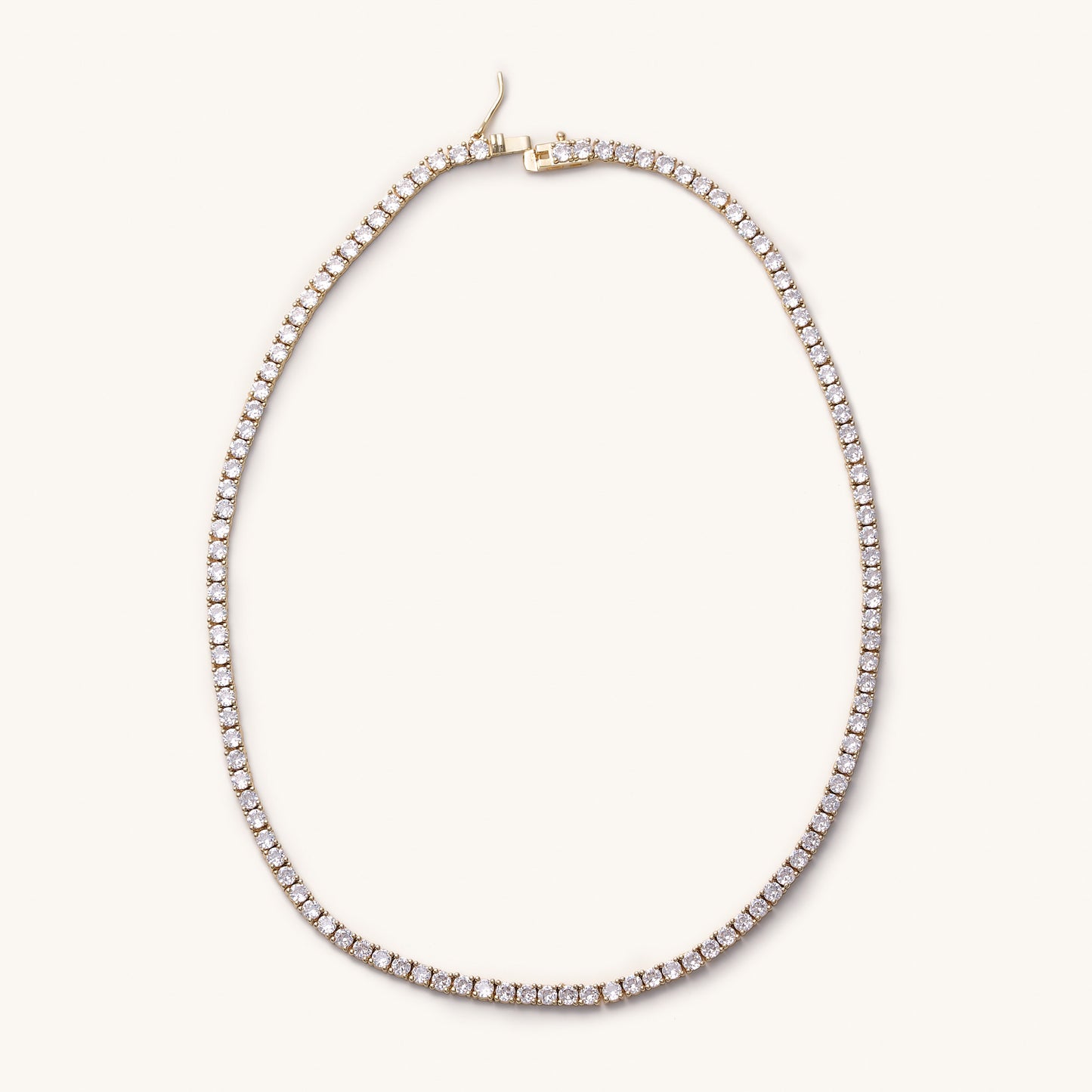 Gigi Tennis Necklace- 18"