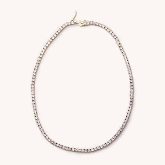 Gigi Tennis Necklace- 18"