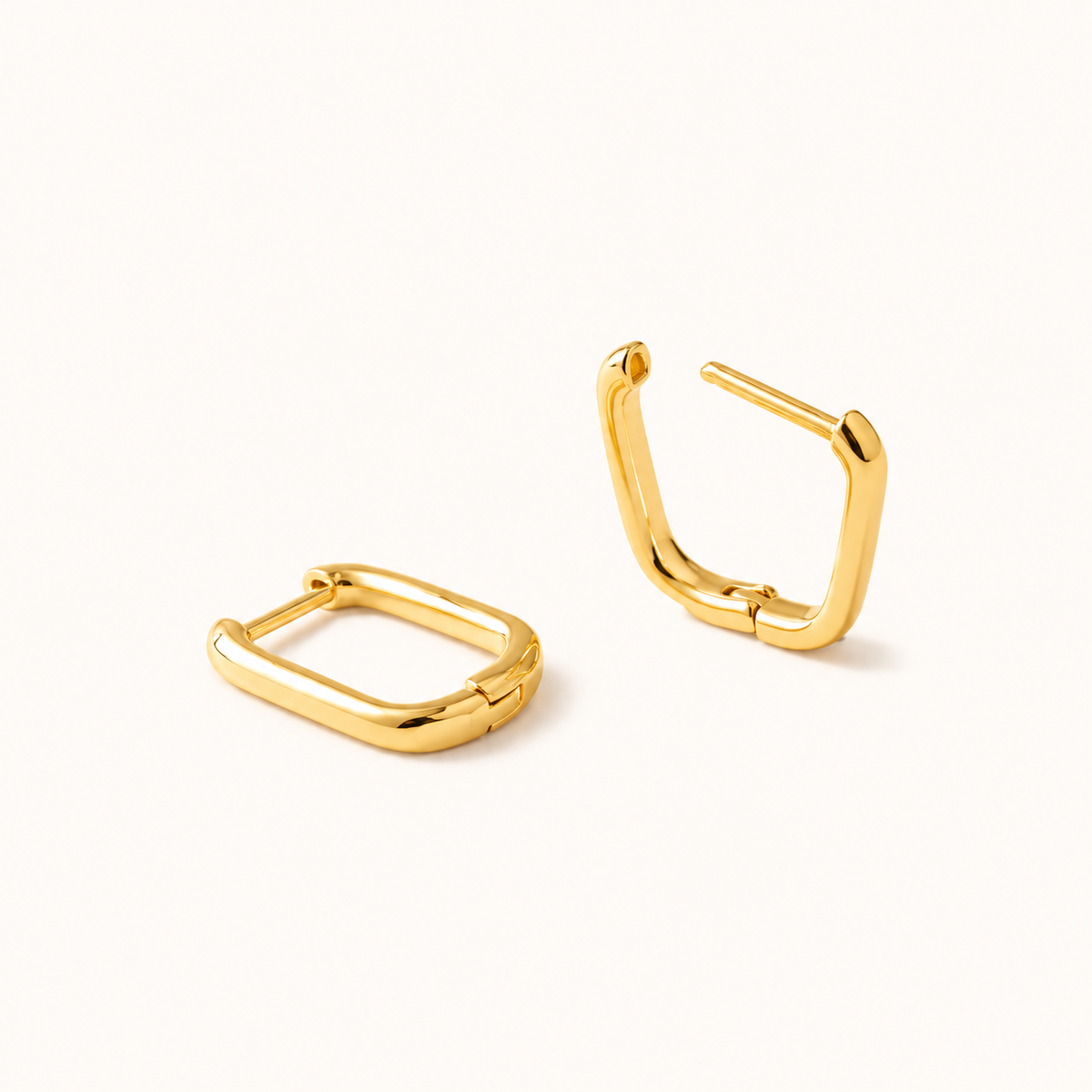 Cara Clip Gold Hoops
