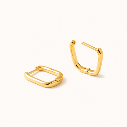 Cara Clip Gold Hoops