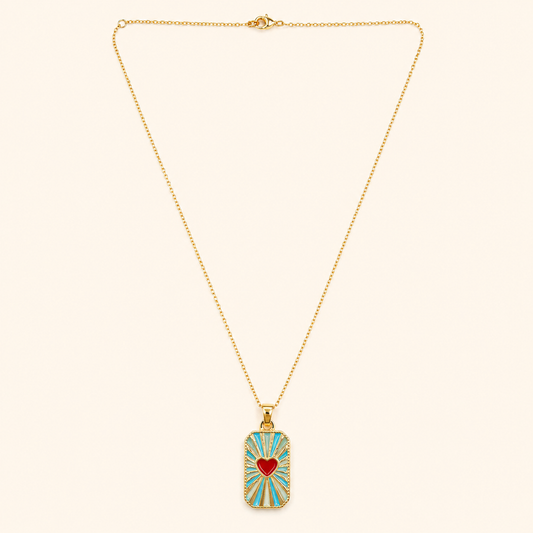 Harlow Heart Charm Necklace
