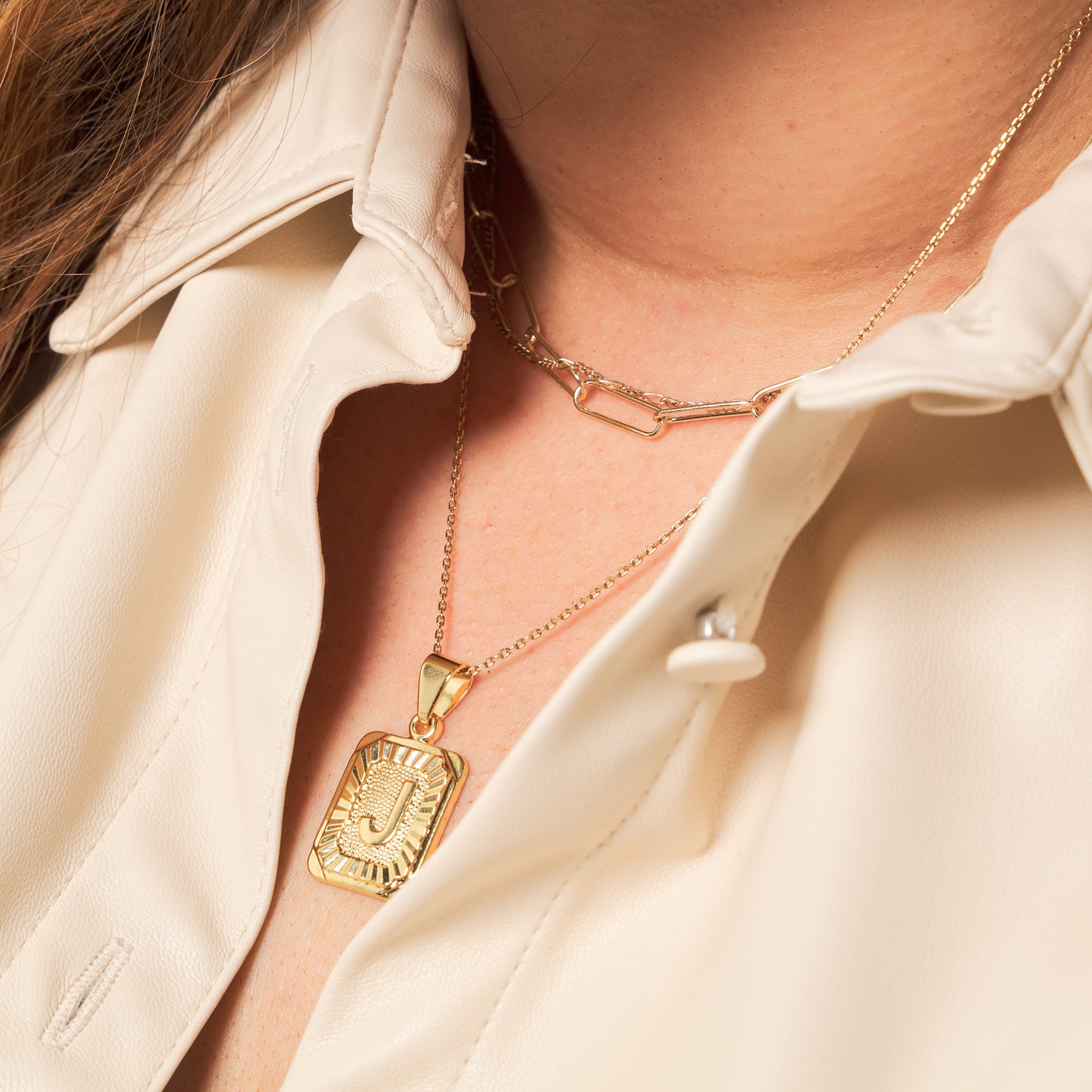 Initial Charm Necklaces - Nikki Smith Designs 