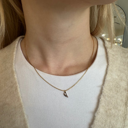 Gold Angel Wing Necklace