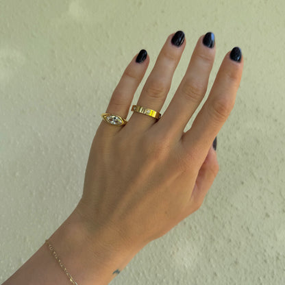 Easton Marquise Crystal Pinky Ring