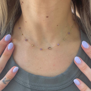 Lilac Camille Necklace