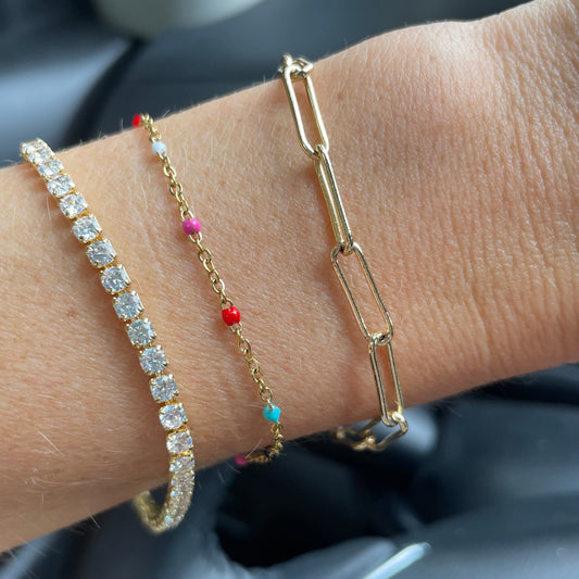 Felix Multi Bead Bracelet - Nikki Smith Designs 