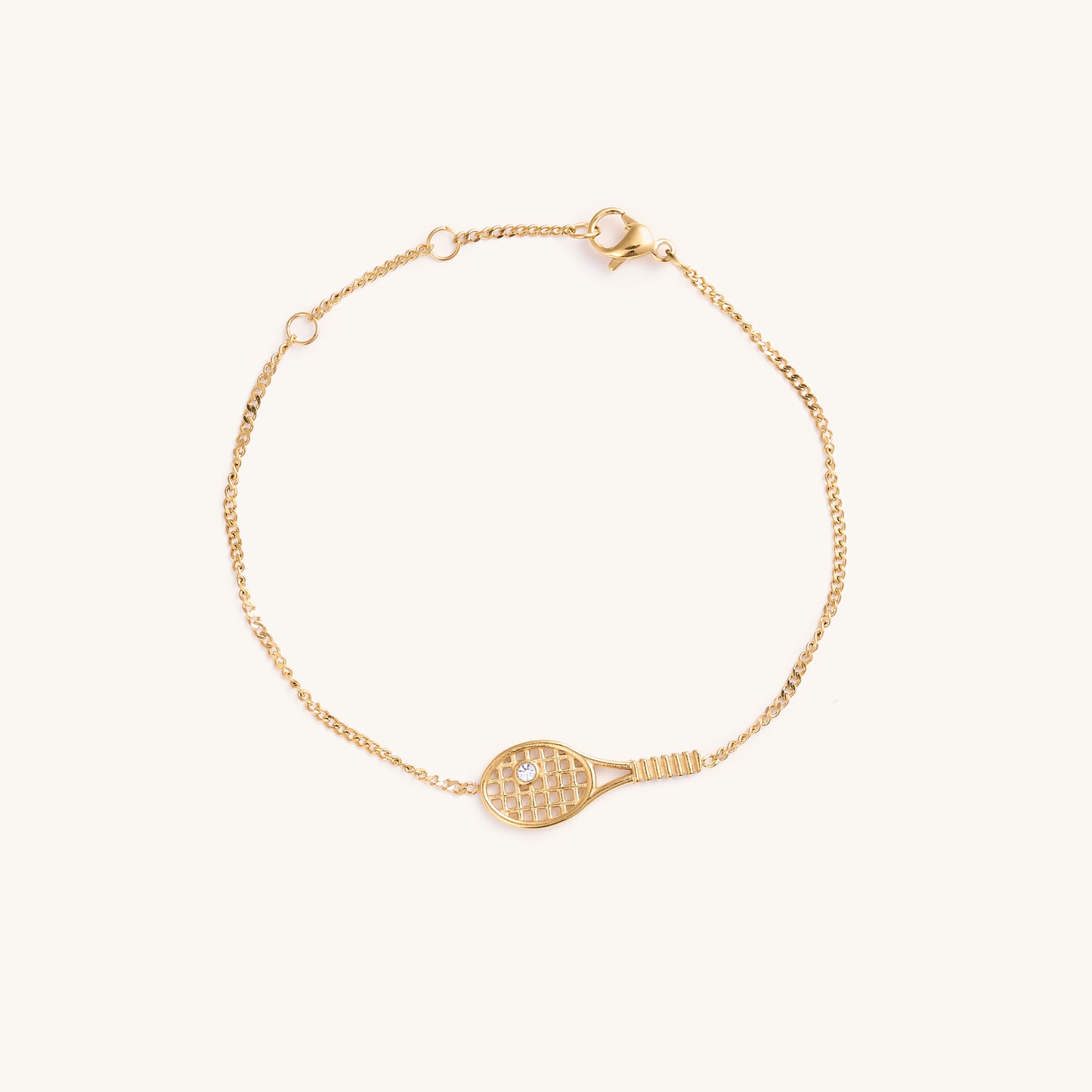 Tennis Racket Bracelet