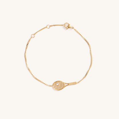 Tennis Racket Bracelet