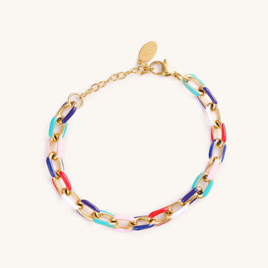 Gold Bella Multicolor Bracelet