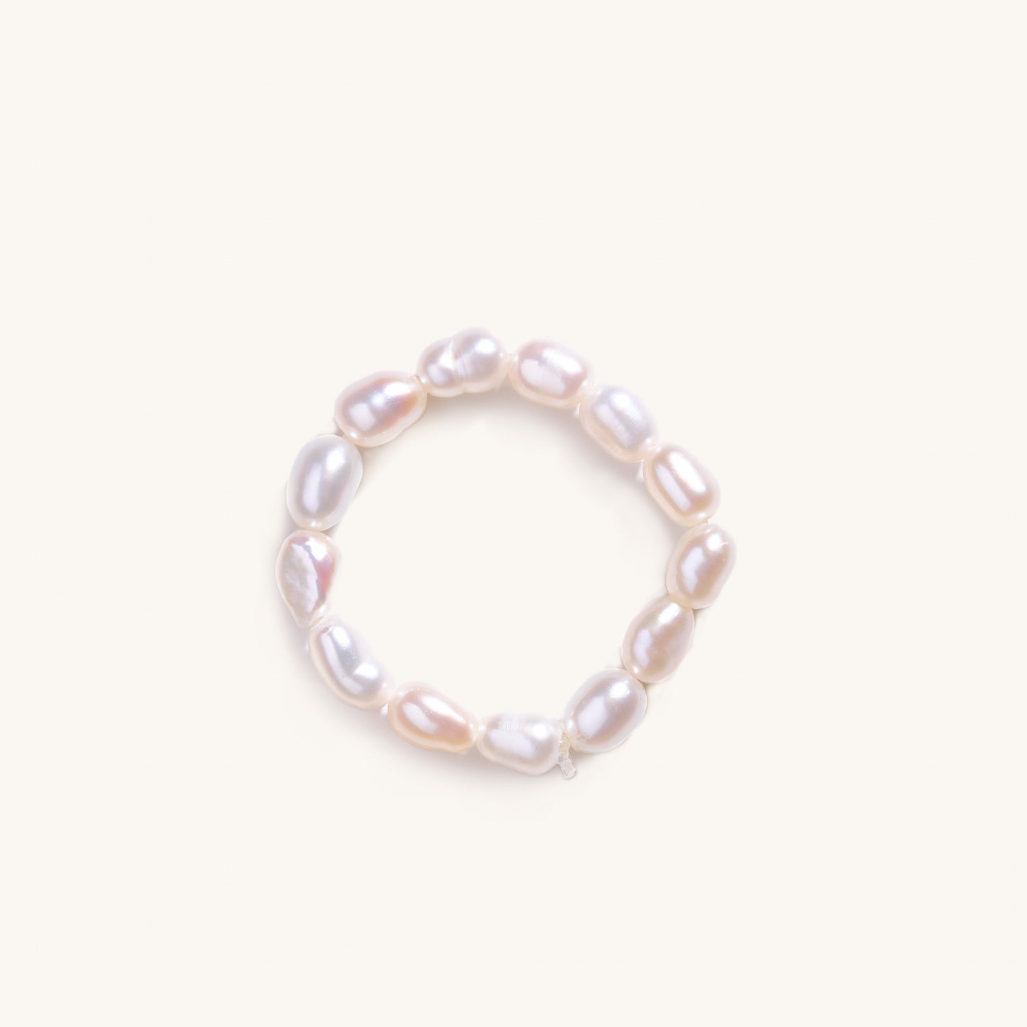 Percy Elastic Pearl Ring