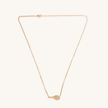 Tennis Racket Necklace