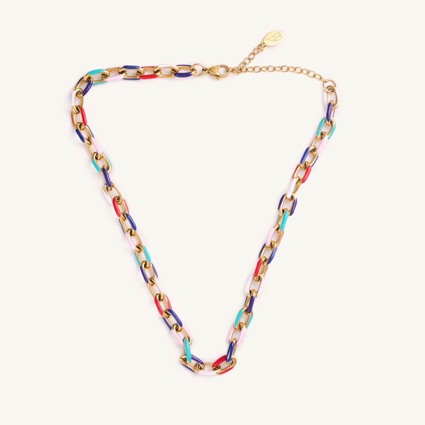 Gold Bella Multicolor Choker